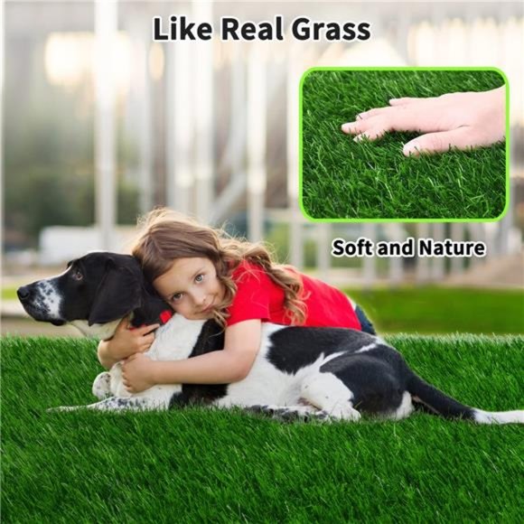 Grass Pad for Dogs 39.3 x 31.5 inches for Pets Potty Training, (1 Pack) - Picture 4 of 6